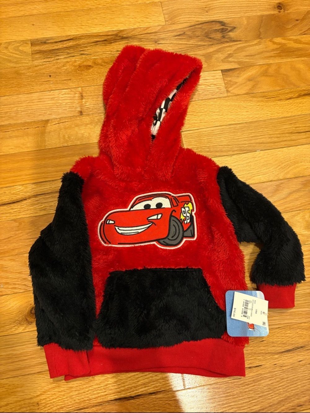 NWT 18 month Disney cars hoodie